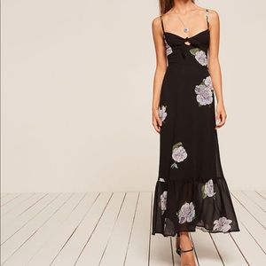 Reformation Natalie midi Dress, size 2